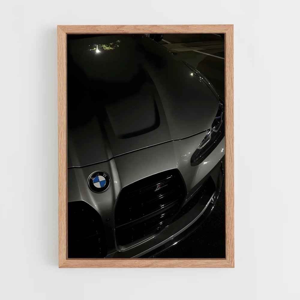 Poster nuit signe – affiche BMW (vue 4)
